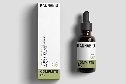 COMPLETE 3% CBD+CBDa Raw (300mg/ 10ml)