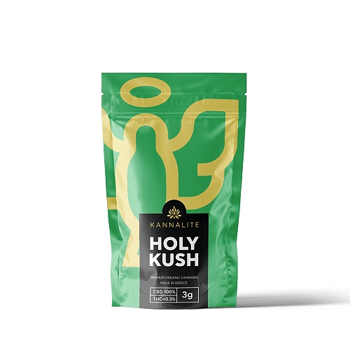 HOLY KUSH 3g Ελληνικοί βιολογικοί ανθοί CBD